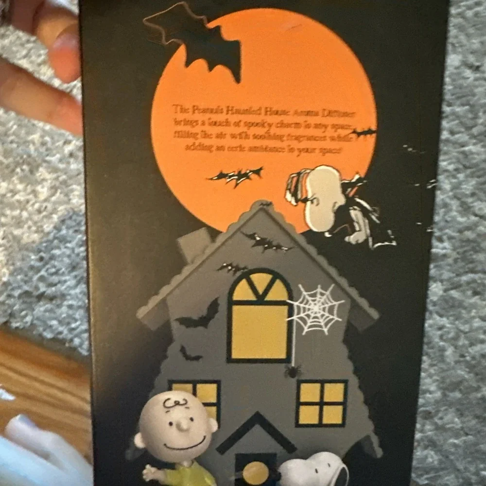Peanuts haunted house